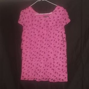 George XL girls imprinted hair bow designs